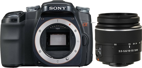 Sony Alpha 100 DSLR-A100 10.2M + 18-55mm, B - CeX (UK): - Buy, Sell, Donate
